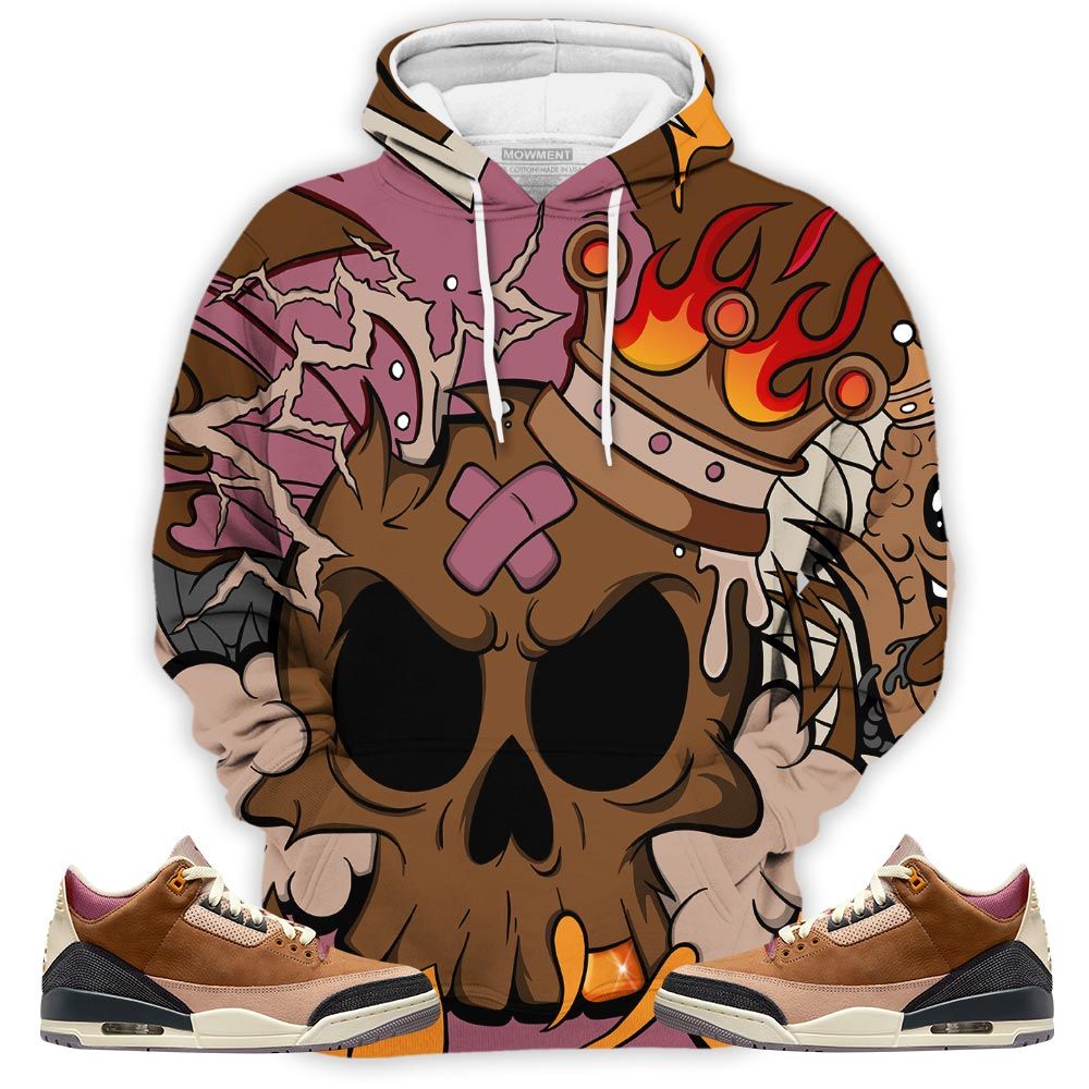 Scary Skull 90S Sneaker Shirt Match Archaeo Brown 3S, Jordan 3 Archaeo Brown Hoodie Sweatshirt Tee All Over Print MKO Shirt Scary Skull 90S Sneaker Shirt Match Archaeo Brown 3S, Jordan 3 Archaeo Brown Hoodie Sweatshirt Tee All Over Print MKO Shirt