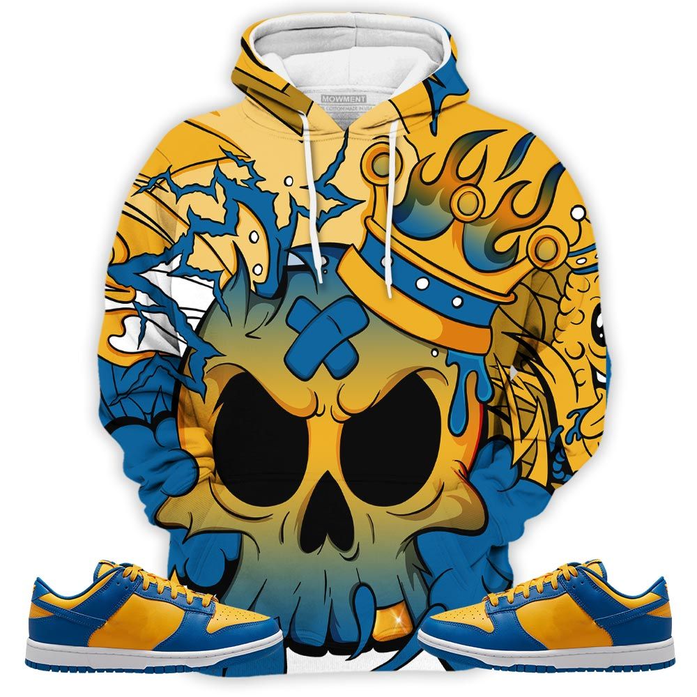 Scary Skull 90S Sneaker Shirt Match Dunk Low Blue Yellow, Dunk Low Blue Jay Hoodie Sweatshirt Tee All Over Print MKO Shirt Scary Skull 90S Sneaker Shirt Match Dunk Low Blue Yellow, Dunk Low Blue Jay Hoodie Sweatshirt Tee All Over Print MKO Shirt