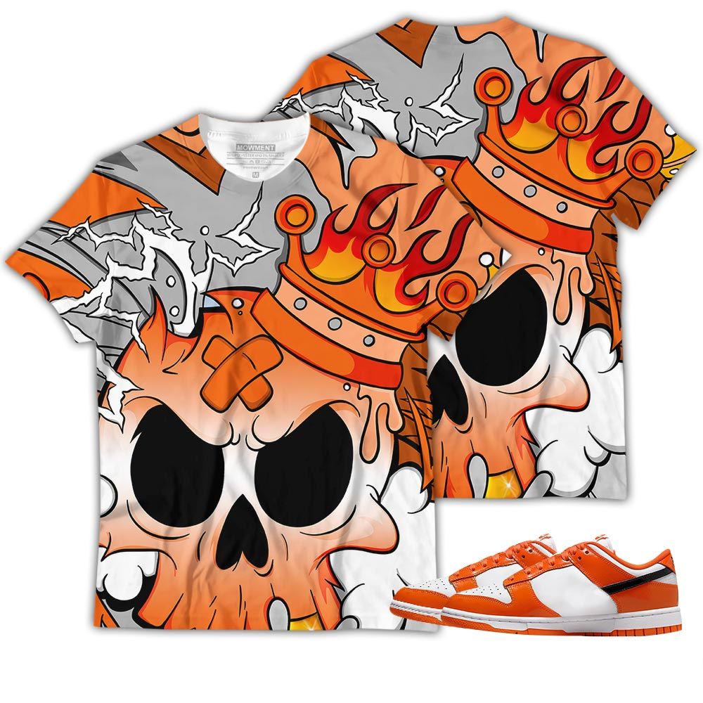 Scary Skull 90S Sneaker Shirt Match Dunk Low Orange Black, Dunk Low Patent Halloween Hoodie Sweatshirt Tee All Over Print MKO Shirt Scary Skull 90S Sneaker Shirt Match Dunk Low Orange Black, Dunk Low Patent Halloween Hoodie Sweatshirt Tee All Over Print MKO Shirt