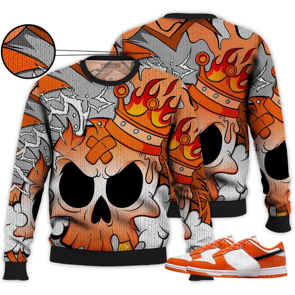 Scary Skull 90S Sneaker Shirt Match Dunk Low Orange Black, Dunk Low Patent Halloween Hoodie Sweatshirt Tee All Over Print MKO Shirt Scary Skull 90S Sneaker Shirt Match Dunk Low Orange Black, Dunk Low Patent Halloween Hoodie Sweatshirt Tee All Over Print MKO Shirt