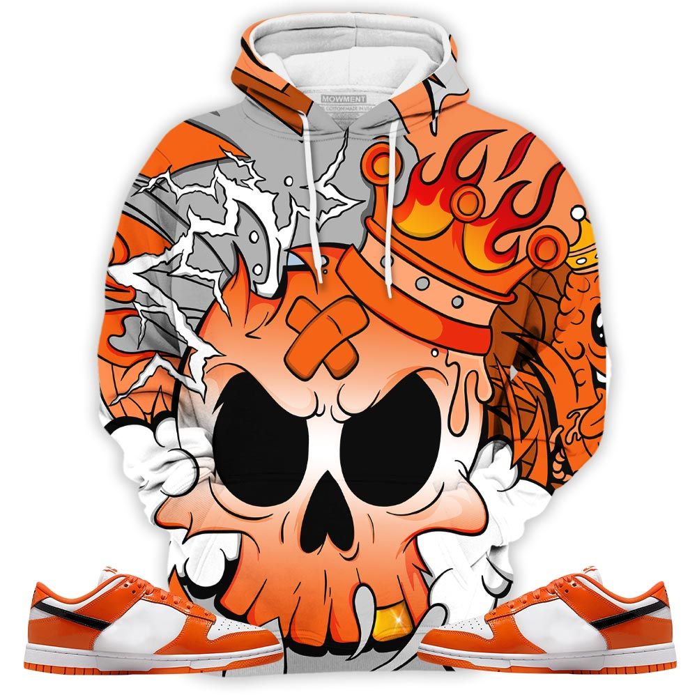 Scary Skull 90S Sneaker Shirt Match Dunk Low Orange Black, Dunk Low Patent Halloween Hoodie Sweatshirt Tee All Over Print MKO Shirt Scary Skull 90S Sneaker Shirt Match Dunk Low Orange Black, Dunk Low Patent Halloween Hoodie Sweatshirt Tee All Over Print MKO Shirt