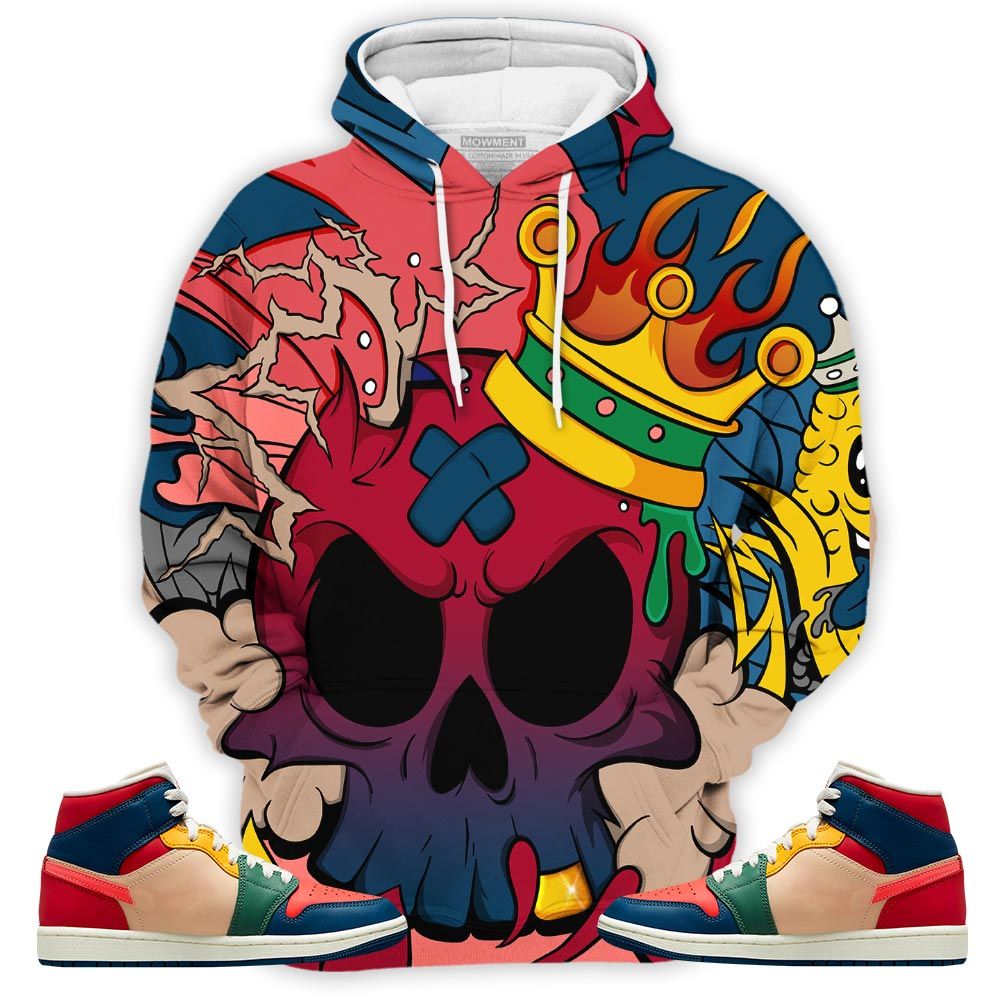 Scary Skull 90S Sneaker Shirt Match Multi Color 2022 1S, Jordan 1 Mid Multi Color 2022 Hoodie Sweatshirt Tee All Over Print MKO Shirt Scary Skull 90S Sneaker Shirt Match Multi Color 2022 1S, Jordan 1 Mid Multi Color 2022 Hoodie Sweatshirt Tee All Over Print MKO Shirt