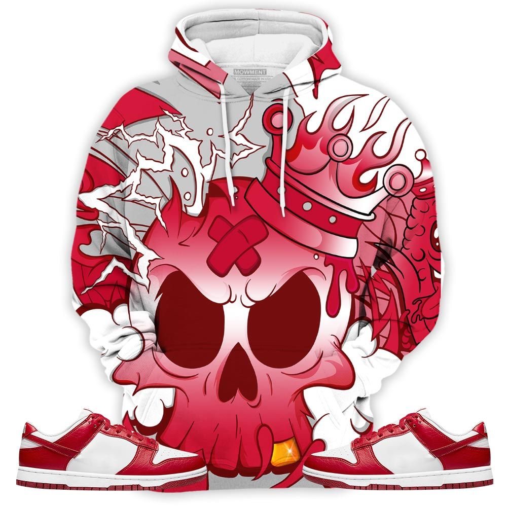 Scary Skull 90S Sneaker Shirt Match Next Nature White Gym Red, Dunk Low Gym Red Hoodie Sweatshirt Tee All Over Print MKO Shirt Scary Skull 90S Sneaker Shirt Match Next Nature White Gym Red, Dunk Low Gym Red Hoodie Sweatshirt Tee All Over Print MKO Shirt