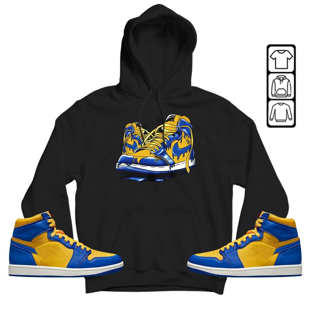 Shoe Dripping Sneaker Shirt Match 2023 Laney 1s, Jordan 1 Retro High Laney MKO T-Shirt Shoe Dripping Sneaker Shirt Match 2023 Laney 1s, Jordan 1 Retro High Laney MKO T-Shirt