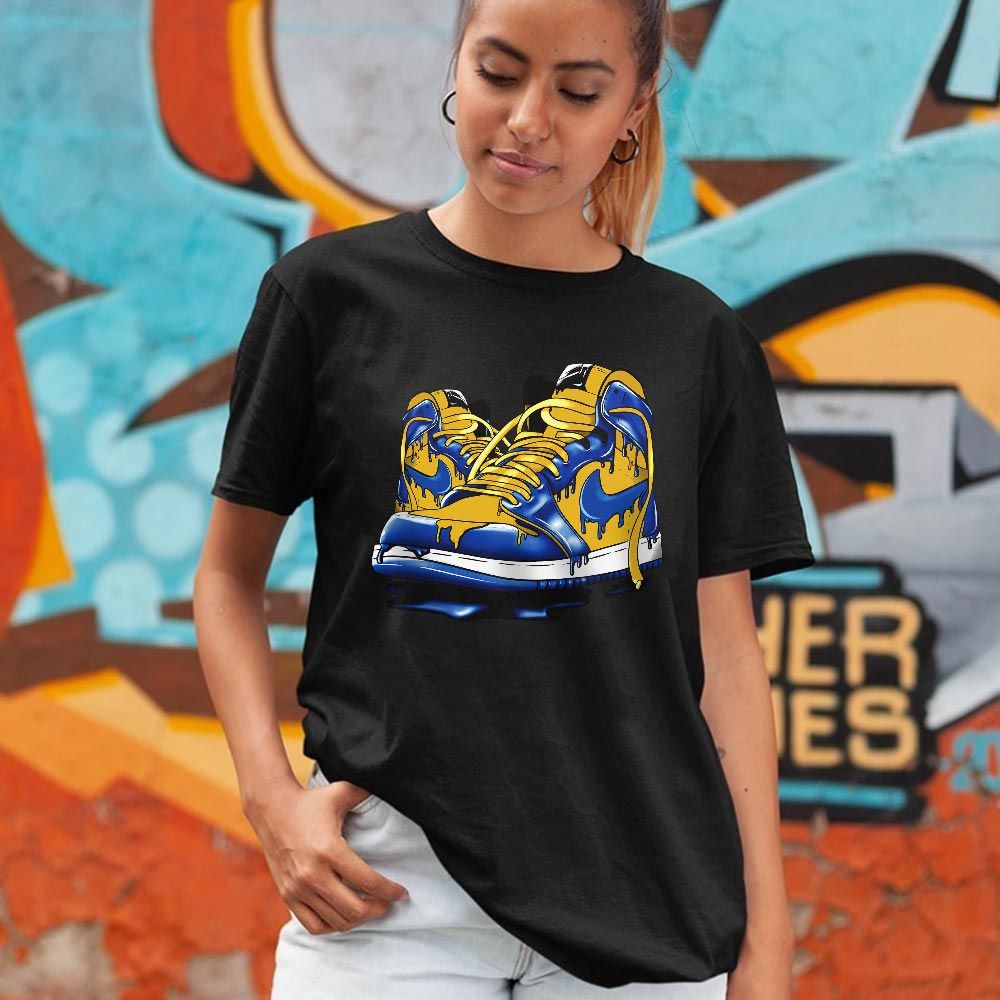 Shoe Dripping Sneaker Shirt Match 2023 Laney 1s, Jordan 1 Retro High Laney MKO T-Shirt Shoe Dripping Sneaker Shirt Match 2023 Laney 1s, Jordan 1 Retro High Laney MKO T-Shirt