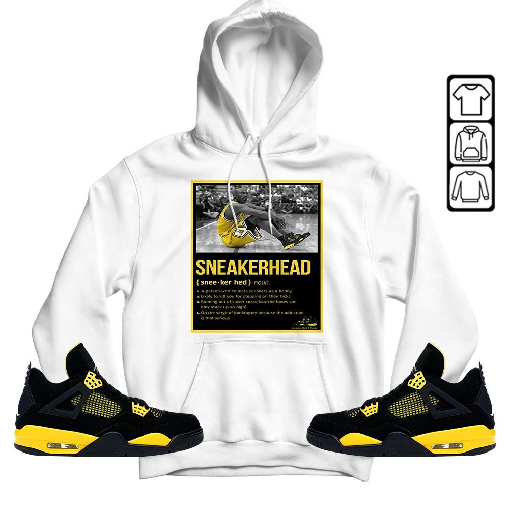 Shoes Basketball Goat Number 23 Sneaker Shirt Match 2023 Thunder 4s, Jordan Retro 4 Thunder MKO Hoodie Shoes Basketball Goat Number 23 Sneaker Shirt Match 2023 Thunder 4s, Jordan Retro 4 Thunder MKO Hoodie