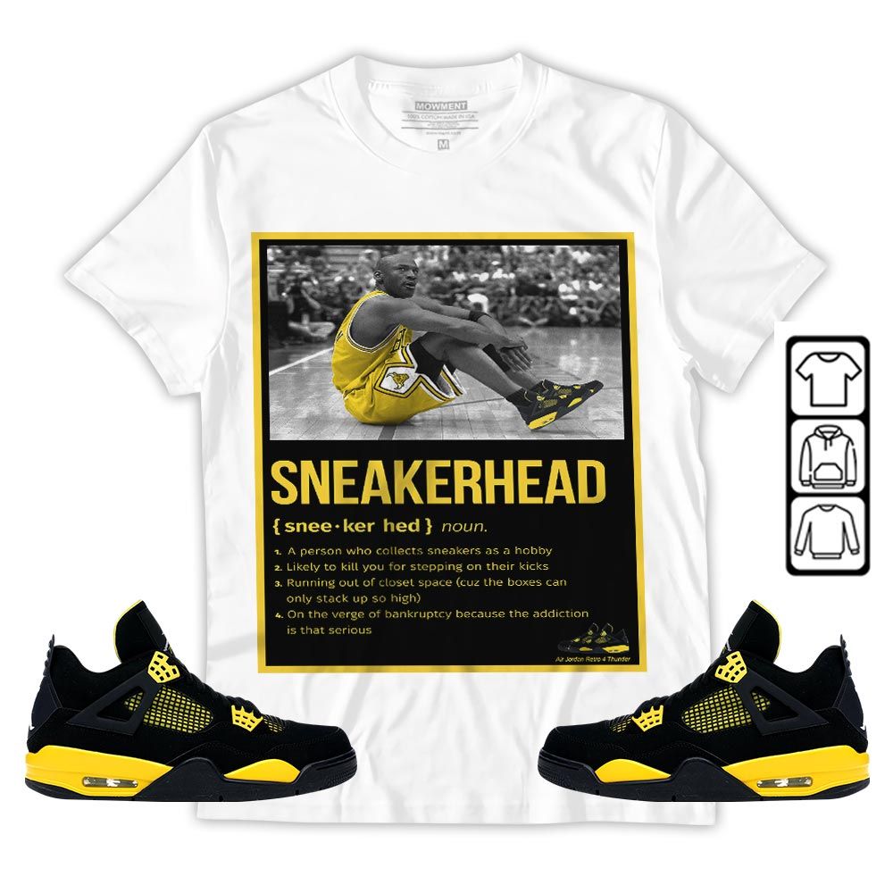 Shoes Basketball Goat Number 23 Sneaker Shirt Match 2023 Thunder 4s, Jordan Retro 4 Thunder MKO T-Shirt Shoes Basketball Goat Number 23 Sneaker Shirt Match 2023 Thunder 4s, Jordan Retro 4 Thunder MKO T-Shirt
