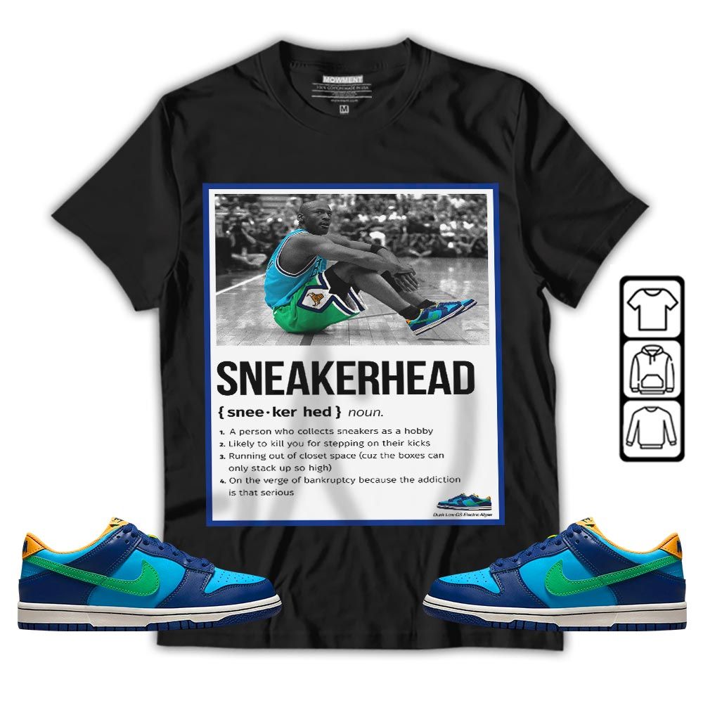 Shoes Basketball Goat Number 23 Sneaker Shirt Match Dunk Low GS Kyrie, Dunk Low GS Electric Algae MKO T-Shirt