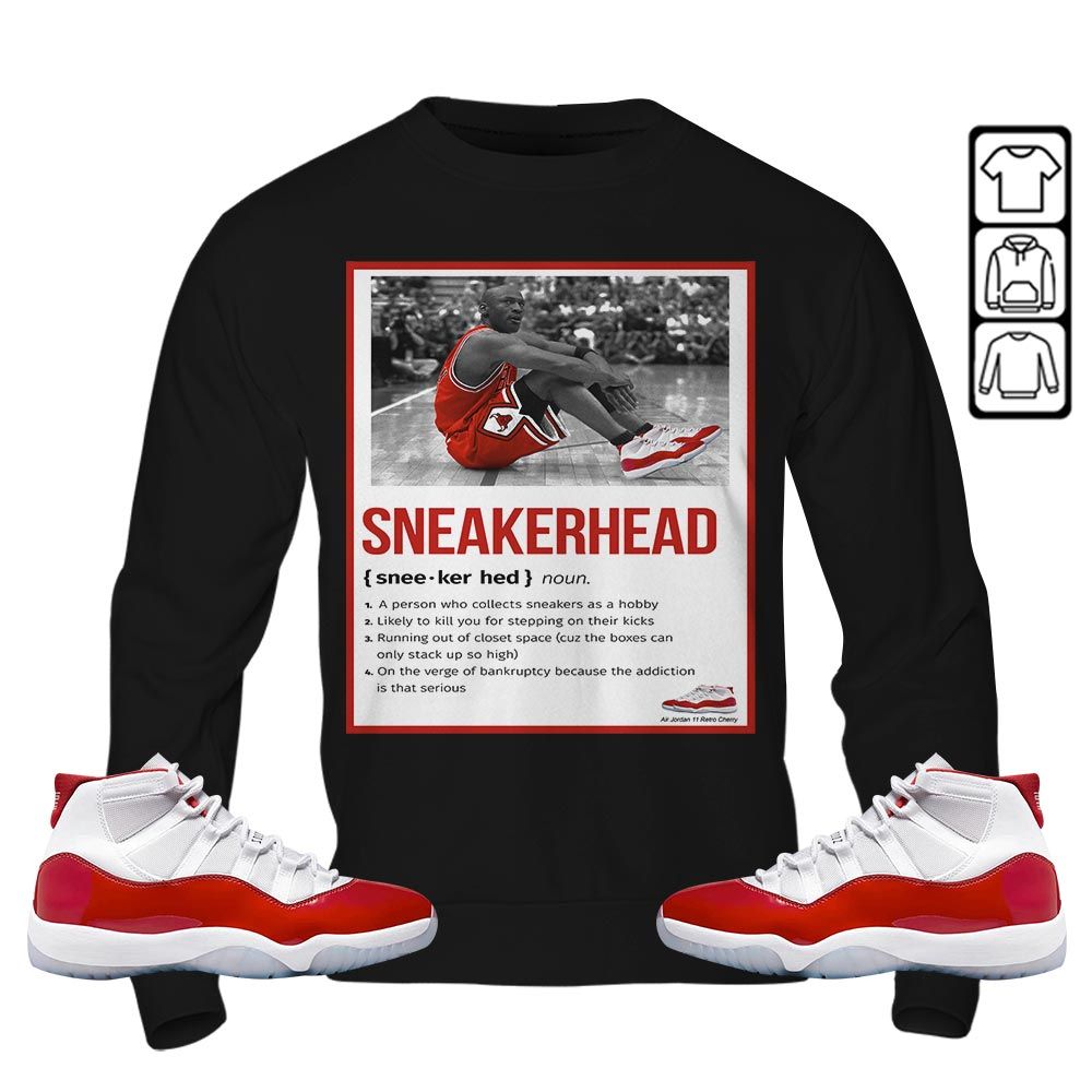 Shoes Basketball Goat Sneaker Shirt Match Cherry 11s, Jordan 11 Retro Cherry MKO T-Shirt Shoes Basketball Goat Sneaker Shirt Match Cherry 11s, Jordan 11 Retro Cherry MKO T-Shirt