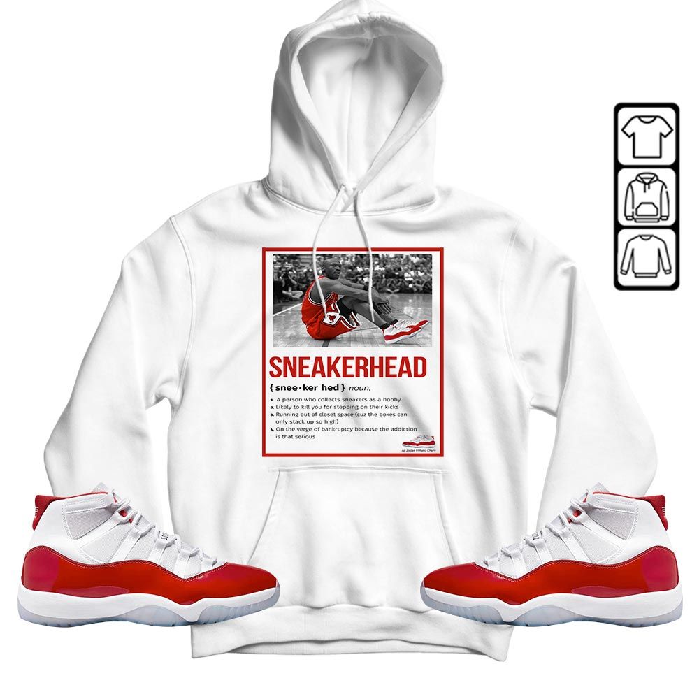 Shoes Basketball Goat Sneaker Shirt Match Cherry 11s, Jordan 11 Retro Cherry MKO T-Shirt