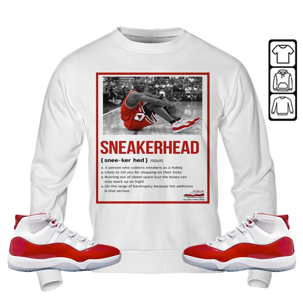 Shoes Basketball Goat Sneaker Shirt Match Cherry 11s, Jordan 11 Retro Cherry MKO T-Shirt Shoes Basketball Goat Sneaker Shirt Match Cherry 11s, Jordan 11 Retro Cherry MKO T-Shirt