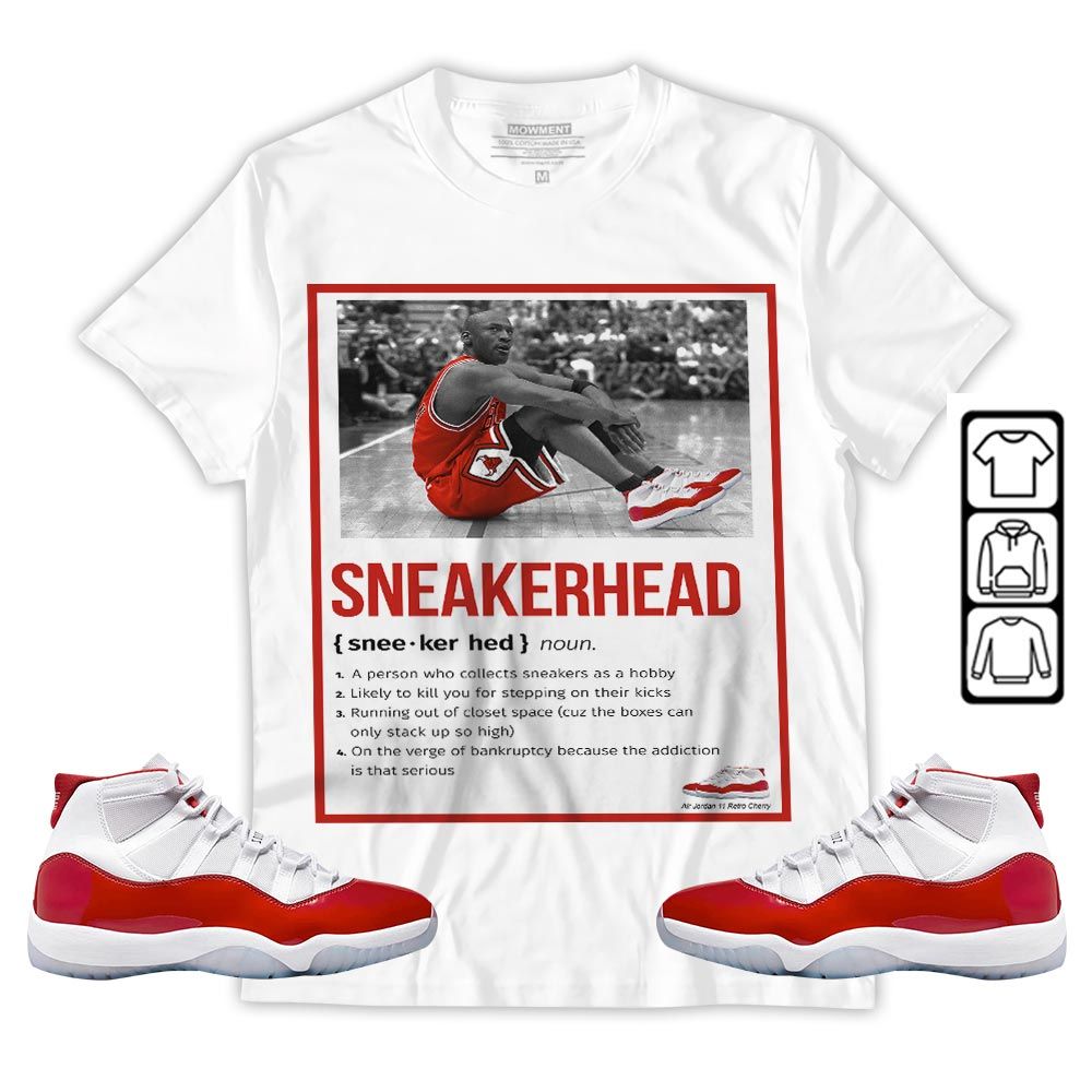 Shoes Basketball Goat Sneaker Shirt Match Cherry 11s, Jordan 11 Retro Cherry MKO T-Shirt Shoes Basketball Goat Sneaker Shirt Match Cherry 11s, Jordan 11 Retro Cherry MKO T-Shirt