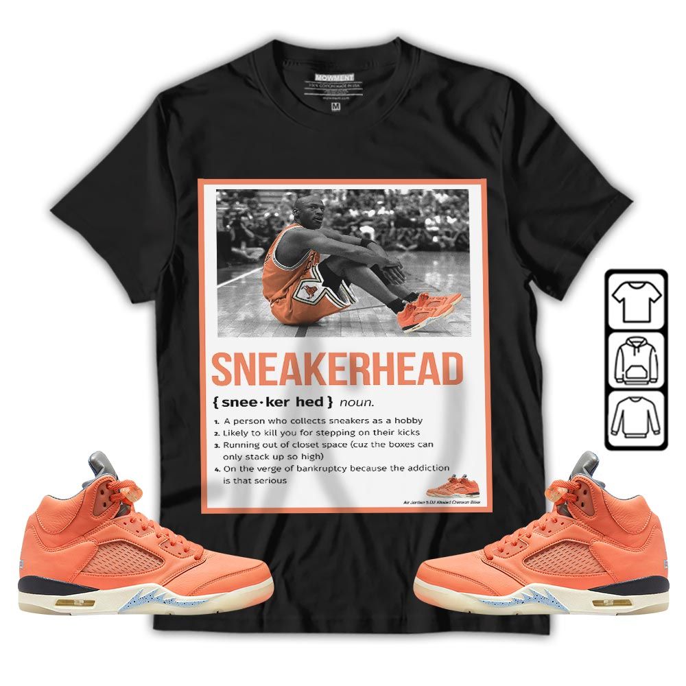 Shoes Basketball Goat Sneaker Shirt Match Crimson Bliss 5s, Jordan 5 DJ Khaled Crimson Bliss MKO T-Shirt