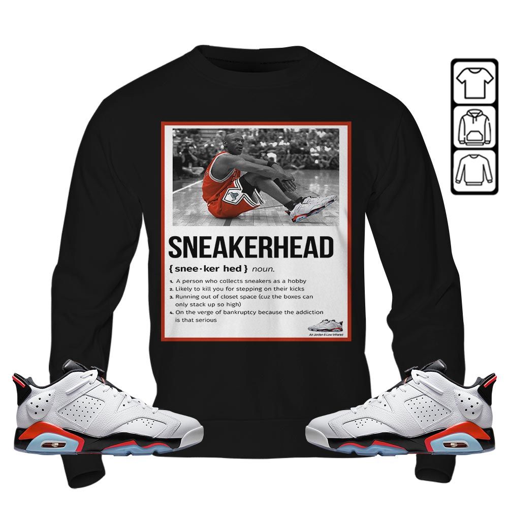 Shoes Basketball Goat Sneaker Shirt Match Golf White Infrared 6s, Jordan 6 Low Infrared MKO T-Shirt Shoes Basketball Goat Sneaker Shirt Match Golf White Infrared 6s, Jordan 6 Low Infrared MKO T-Shirt