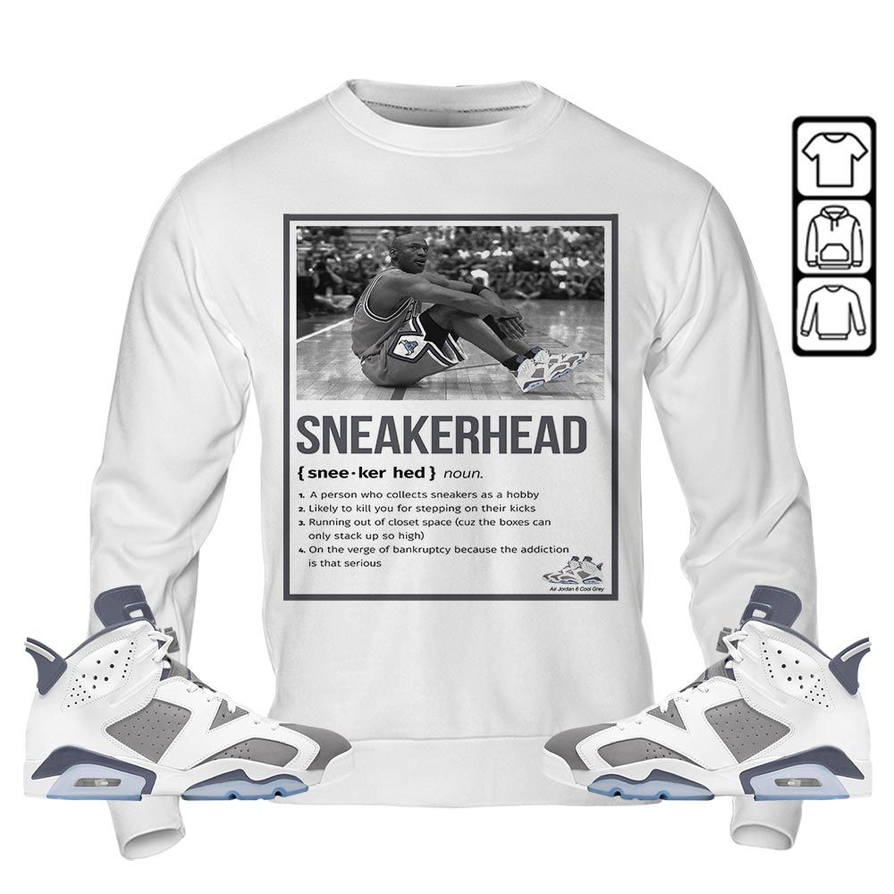 Shoes Basketball Goat Sneaker Shirt Match Retro Cool Grey 6s, Jordan 6 Cool Grey MKO T-Shirt Shoes Basketball Goat Sneaker Shirt Match Retro Cool Grey 6s, Jordan 6 Cool Grey MKO T-Shirt