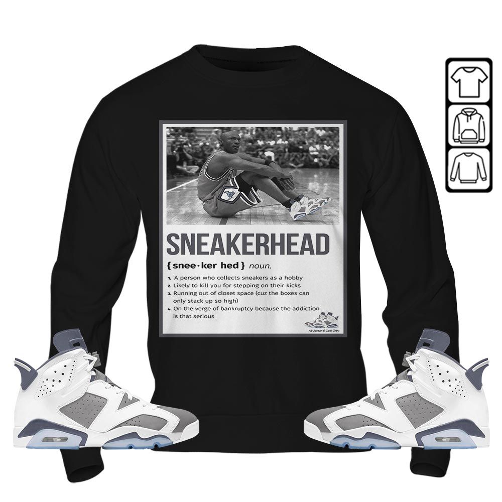 Shoes Basketball Goat Sneaker Shirt Match Retro Cool Grey 6s, Jordan 6 Cool Grey MKO T-Shirt Shoes Basketball Goat Sneaker Shirt Match Retro Cool Grey 6s, Jordan 6 Cool Grey MKO T-Shirt
