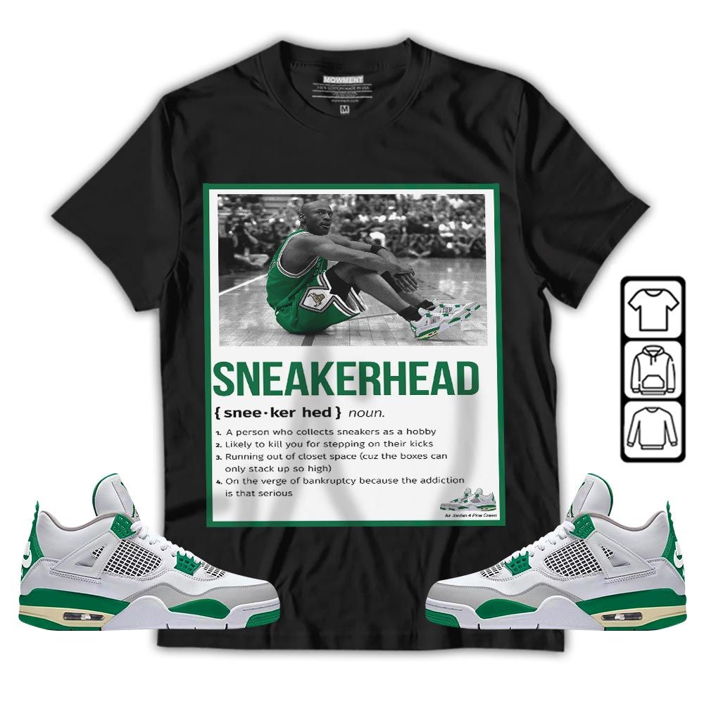 Shoes Basketball Goat Sneaker Shirt Match Retro Pine Green 4s, Jordan 4 Pine Green MKO T-Shirt