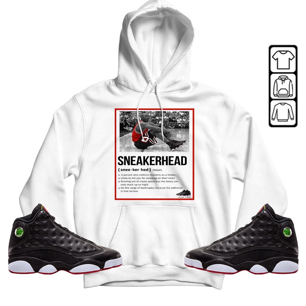 Shoes Basketball Goat Sneaker Shirt Match Retro Playoffs 13s, Jordan 13 Playoffs MKO T-Shirt