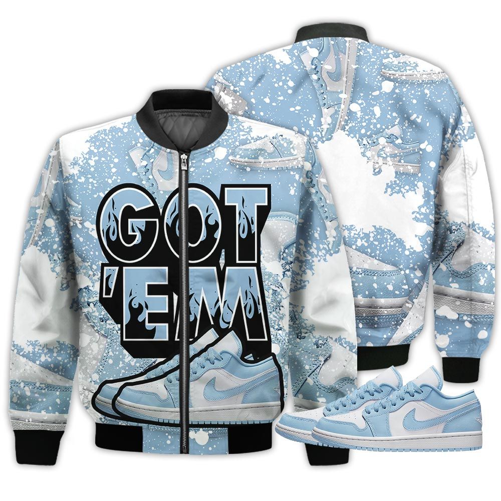 Shoes Got Em Drip Sneaker Shirt Match 1 Low Gets Icy, Jordan 1 Low Ice Blue Hoodie Sweatshirt Tee All Over Print MKO Shirt Shoes Got Em Drip Sneaker Shirt Match 1 Low Gets Icy, Jordan 1 Low Ice Blue Hoodie Sweatshirt Tee All Over Print MKO Shirt