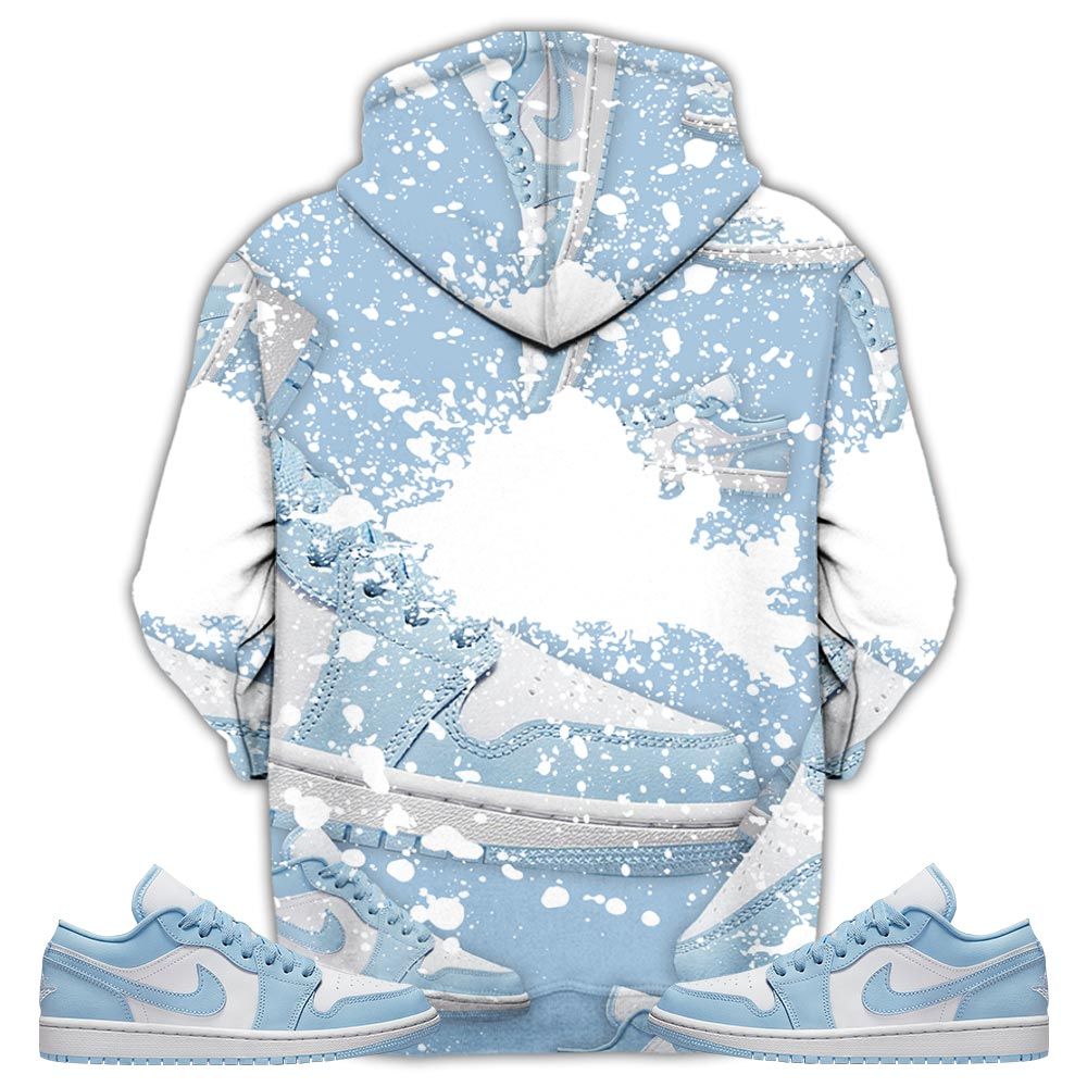 Shoes Got Em Drip Sneaker Shirt Match 1 Low Gets Icy, Jordan 1 Low Ice Blue Hoodie Sweatshirt Tee All Over Print MKO Shirt Shoes Got Em Drip Sneaker Shirt Match 1 Low Gets Icy, Jordan 1 Low Ice Blue Hoodie Sweatshirt Tee All Over Print MKO Shirt
