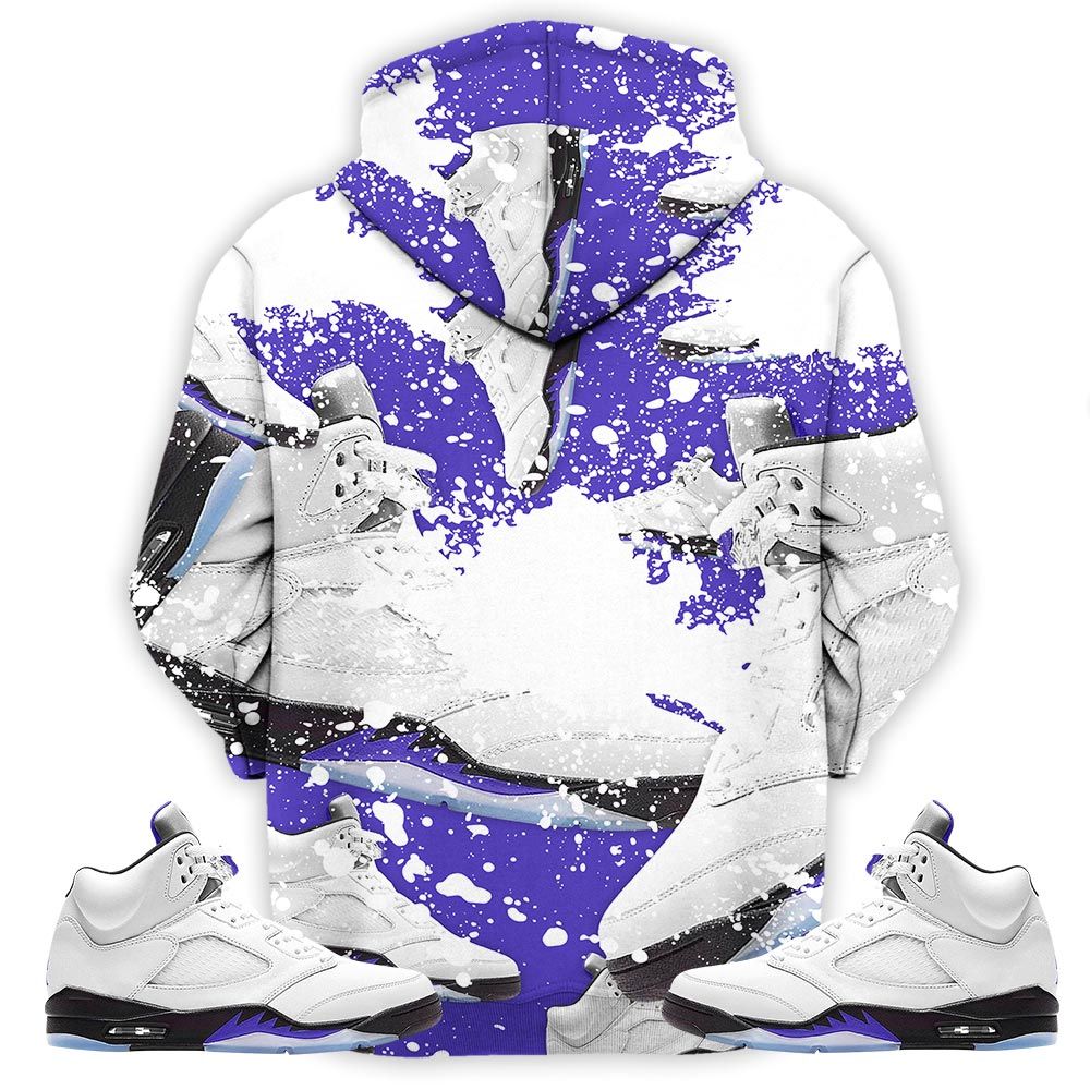 Shoes Got Em Drip Sneaker Shirt Match Dark Concord 5S, Jordan 5 Retro Concord Hoodie Sweatshirt Tee All Over Print MKO Shirt