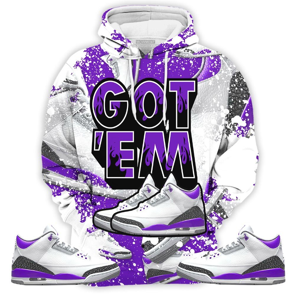 Shoes Got Em Drip Sneaker Shirt Match Dark Iris 3S, Jordan 3 Retro Dark Iris Hoodie Sweatshirt Tee All Over Print MKO Shirt Shoes Got Em Drip Sneaker Shirt Match Dark Iris 3S, Jordan 3 Retro Dark Iris Hoodie Sweatshirt Tee All Over Print MKO Shirt