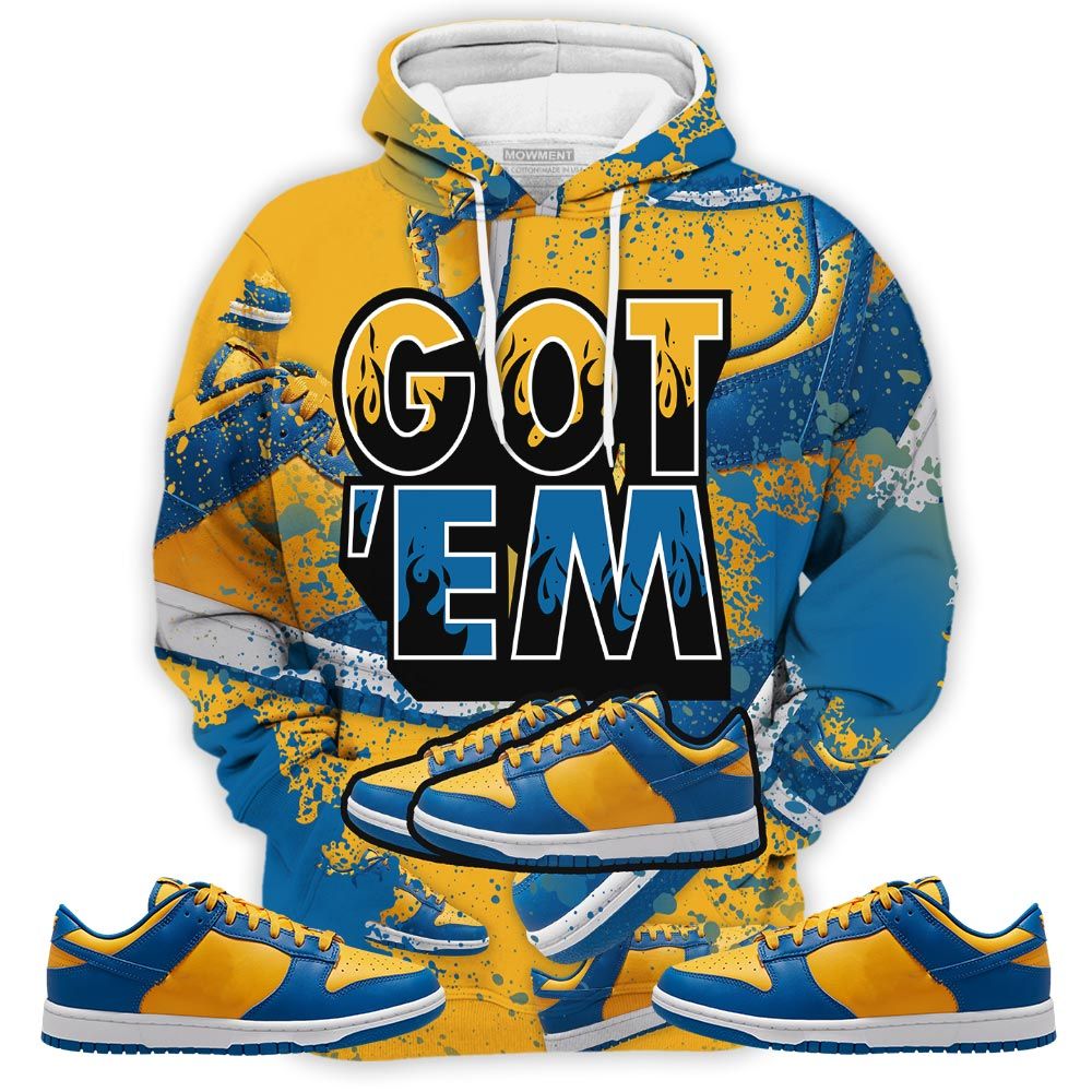Shoes Got Em Drip Sneaker Shirt Match Dunk Low Blue Yellow, Dunk Low Blue Jay Hoodie Sweatshirt Tee All Over Print MKO Shirt Shoes Got Em Drip Sneaker Shirt Match Dunk Low Blue Yellow, Dunk Low Blue Jay Hoodie Sweatshirt Tee All Over Print MKO Shirt