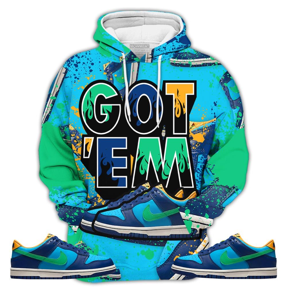 Shoes Got Em Drip Sneaker Shirt Match Dunk Low Gs Kyrie, Dunk Low Gs Electric Algae Hoodie Sweatshirt Tee All Over Print MKO Shirt Shoes Got Em Drip Sneaker Shirt Match Dunk Low Gs Kyrie, Dunk Low Gs Electric Algae Hoodie Sweatshirt Tee All Over Print MKO Shirt