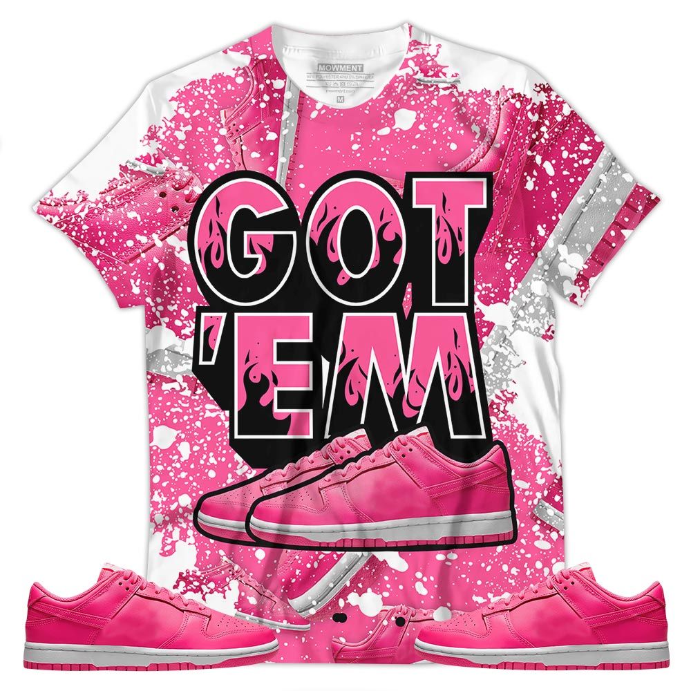 Shoes Got Em Drip Sneaker Shirt Match Dunk Low Hyper Pink, Dunk Low Hot Pink Hoodie Sweatshirt Tee All Over Print MKO Shirt Shoes Got Em Drip Sneaker Shirt Match Dunk Low Hyper Pink, Dunk Low Hot Pink Hoodie Sweatshirt Tee All Over Print MKO Shirt