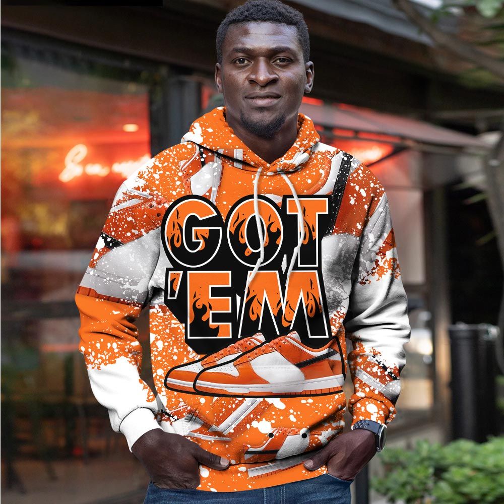 Shoes Got Em Drip Sneaker Shirt Match Dunk Low Orange Black, Dunk Low Patent Halloween Hoodie Sweatshirt Tee All Over Print MKO Shirt Shoes Got Em Drip Sneaker Shirt Match Dunk Low Orange Black, Dunk Low Patent Halloween Hoodie Sweatshirt Tee All Over Print MKO Shirt