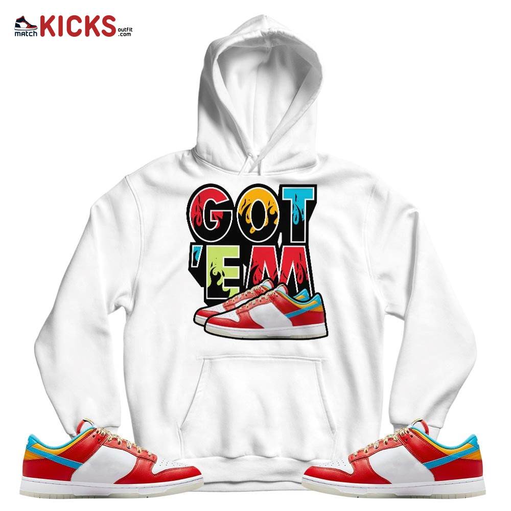 Shoes Got Em Drip Sneaker Shirt Match Fruity Pebbles Dunk Low, Dunk Low Fruity Pebbles MKO T-Shirt Shoes Got Em Drip Sneaker Shirt Match Fruity Pebbles Dunk Low, Dunk Low Fruity Pebbles MKO T-Shirt