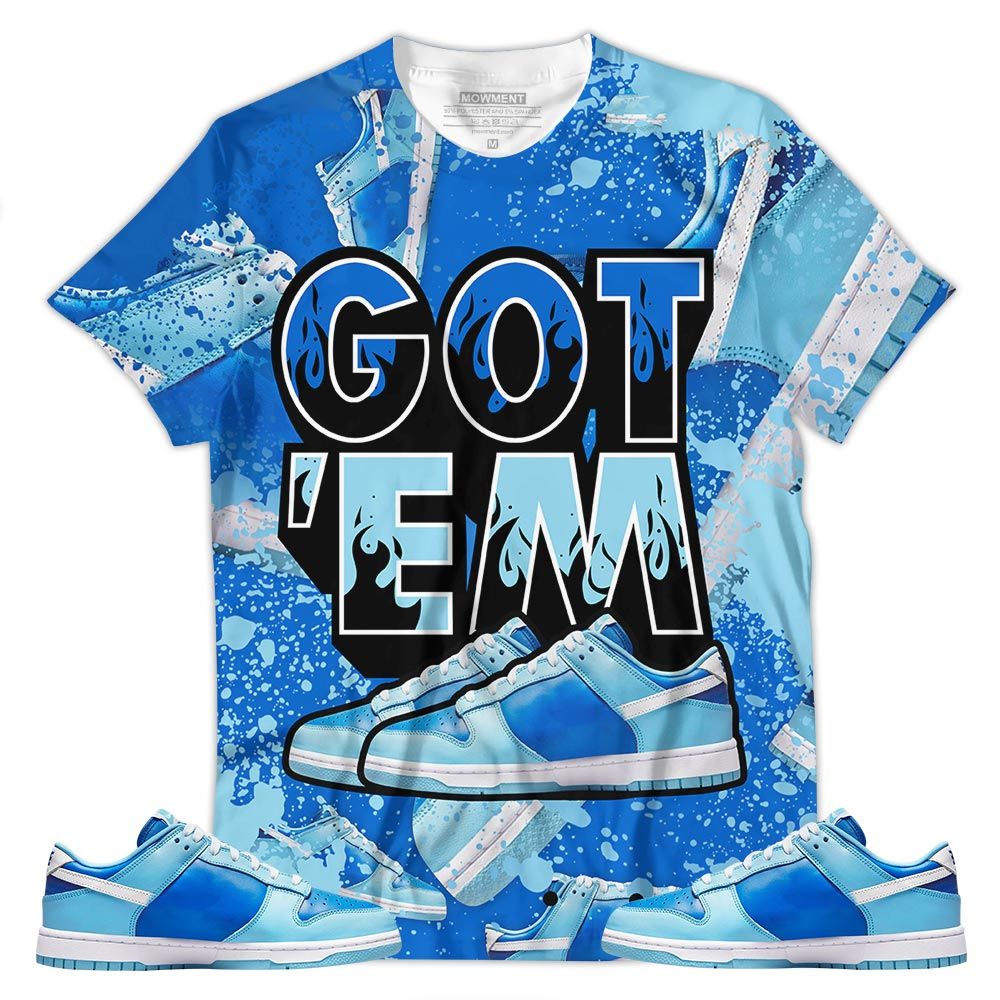Shoes Got Em Drip Sneaker Shirt Match Low Argon 2022, Dunk Low Argon Hoodie Sweatshirt Tee All Over Print MKO Shirt