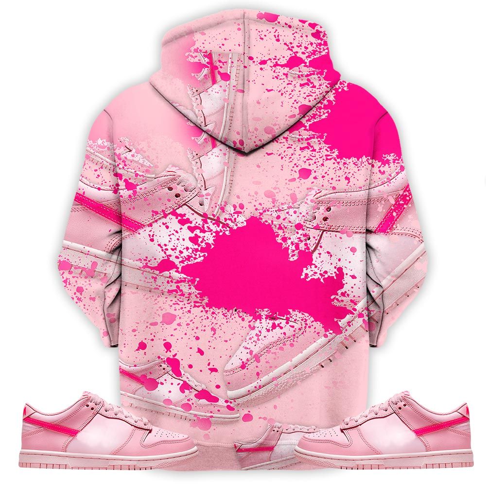Shoes Got Em Drip Sneaker Shirt Match Low Triple Pink, Dunk Low Triple Pink Hoodie Sweatshirt Tee All Over Print MKO Shirt