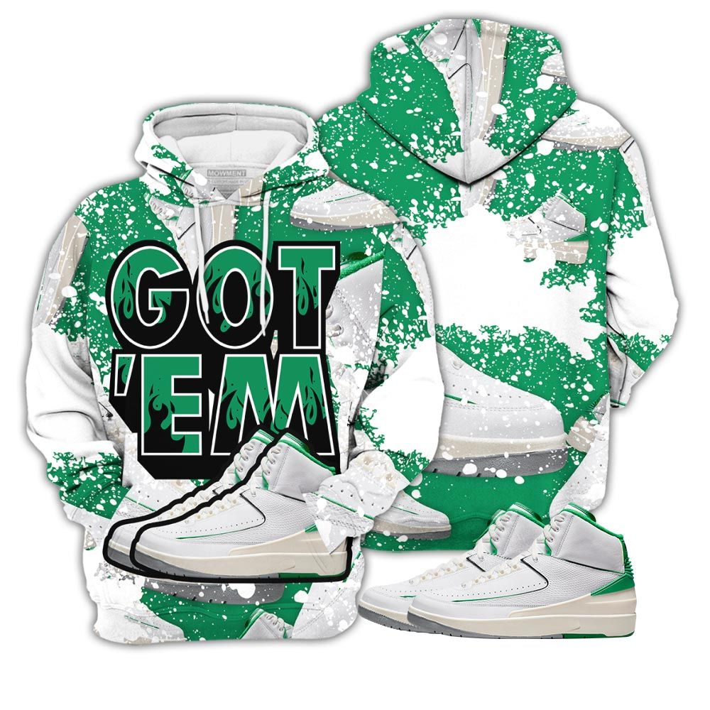 Shoes Got Em Drip Sneaker Shirt Match Lucky Green 2S, Jordan 2 Lucky Green Hoodie Sweatshirt Tee All Over Print MKO Shirt Shoes Got Em Drip Sneaker Shirt Match Lucky Green 2S, Jordan 2 Lucky Green Hoodie Sweatshirt Tee All Over Print MKO Shirt