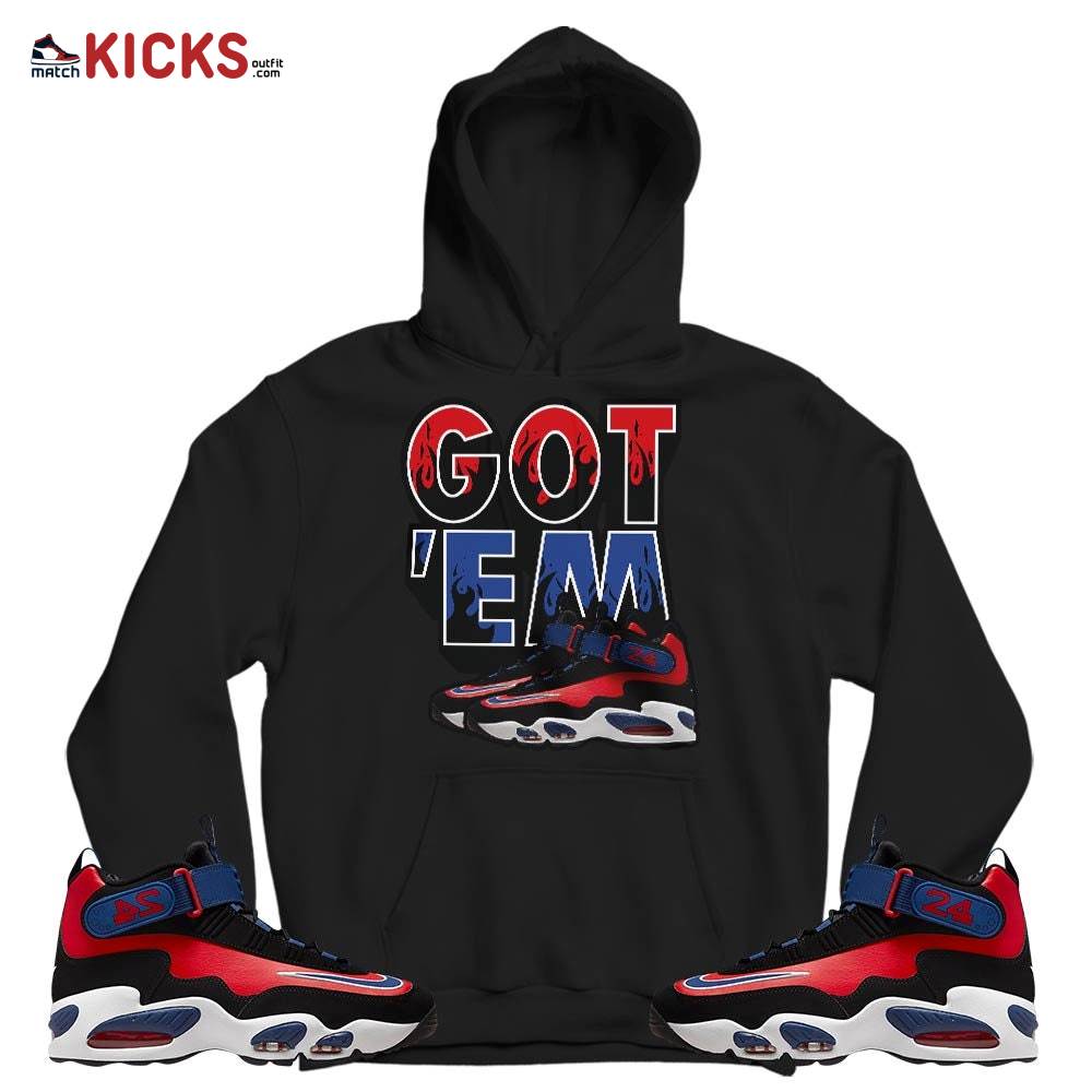 Shoes Got Em Drip Sneaker Shirt Match Max 1 Navy Red Black, Air Griffey Max 1 Black Red Navy Blue MKO T-Shirt Shoes Got Em Drip Sneaker Shirt Match Max 1 Navy Red Black, Air Griffey Max 1 Black Red Navy Blue MKO T-Shirt