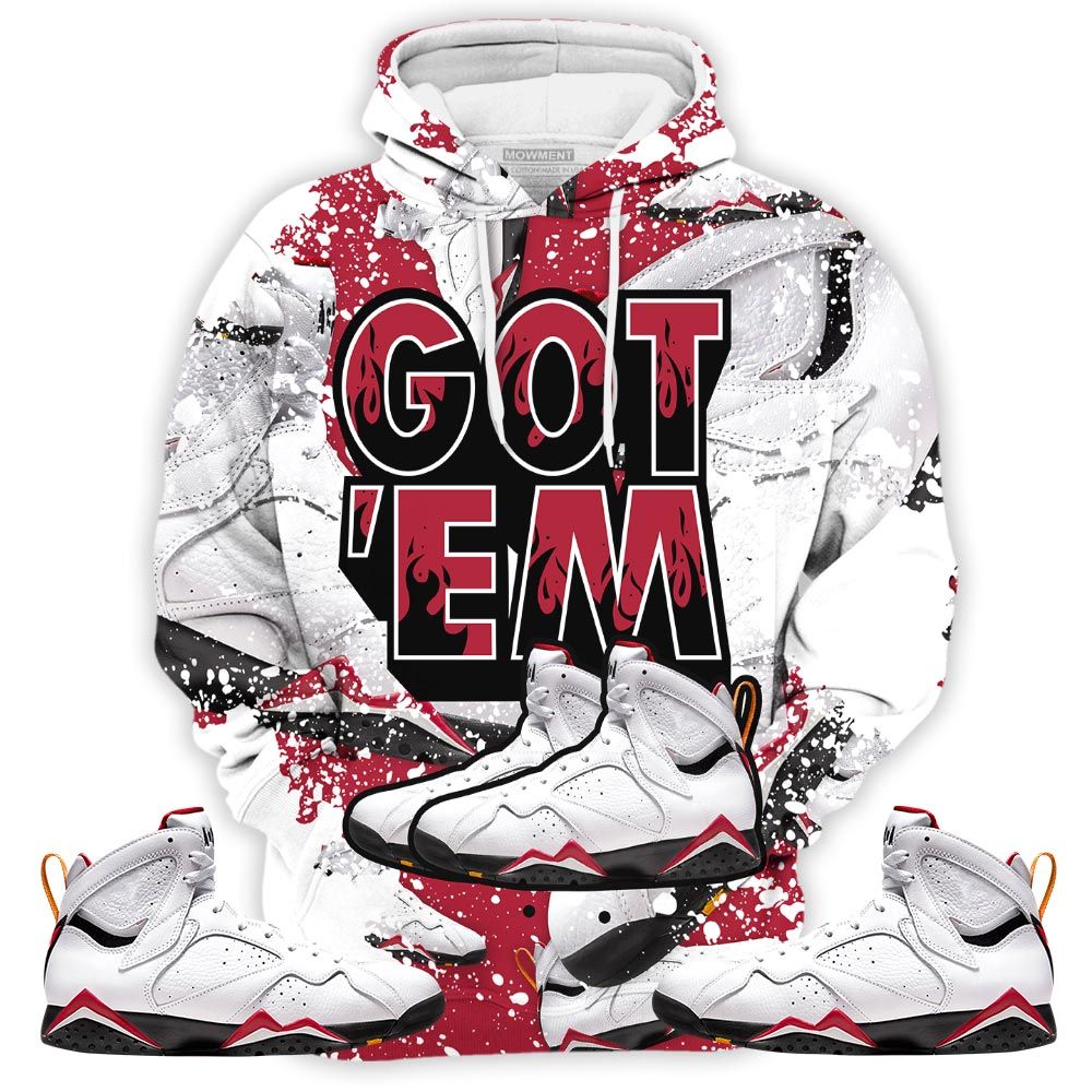 Shoes Got Em Drip Sneaker Shirt Match Og Cardinal 7S, Jordan 7 Retro Cardinal Hoodie Sweatshirt Tee All Over Print MKO Shirt Shoes Got Em Drip Sneaker Shirt Match Og Cardinal 7S, Jordan 7 Retro Cardinal Hoodie Sweatshirt Tee All Over Print MKO Shirt