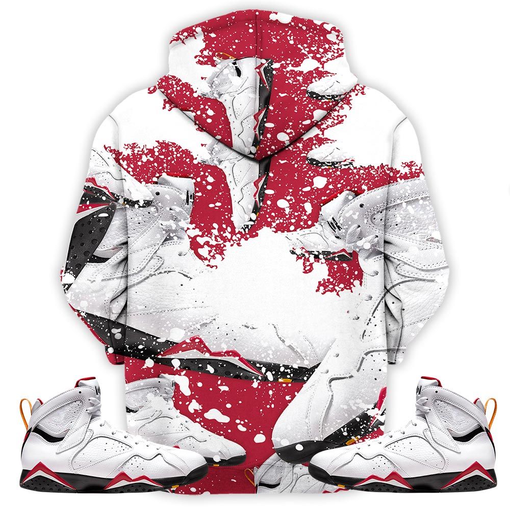 Shoes Got Em Drip Sneaker Shirt Match Og Cardinal 7S, Jordan 7 Retro Cardinal Hoodie Sweatshirt Tee All Over Print MKO Shirt
