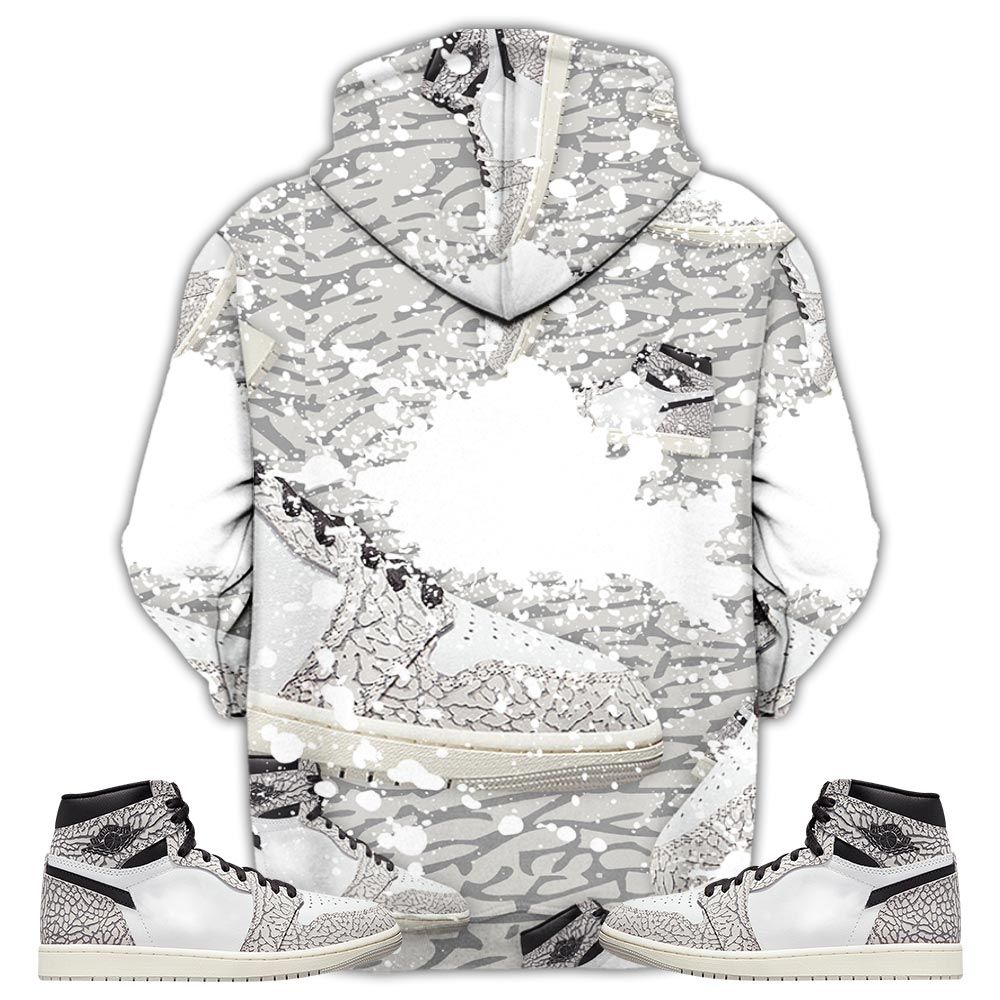 Shoes Got Em Drip Sneaker Shirt Match Og Elephant 1S, Jordan 1 White Cement Hoodie Sweatshirt Tee All Over Print MKO Shirt
