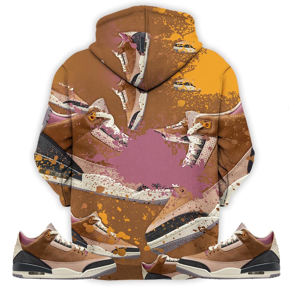 Shoes Got Em Drip Sneaker Shirt Match Retro Archaeo Brown 3S, Jordan 3 Archaeo Brown Hoodie Sweatshirt Tee All Over Print MKO Shirt