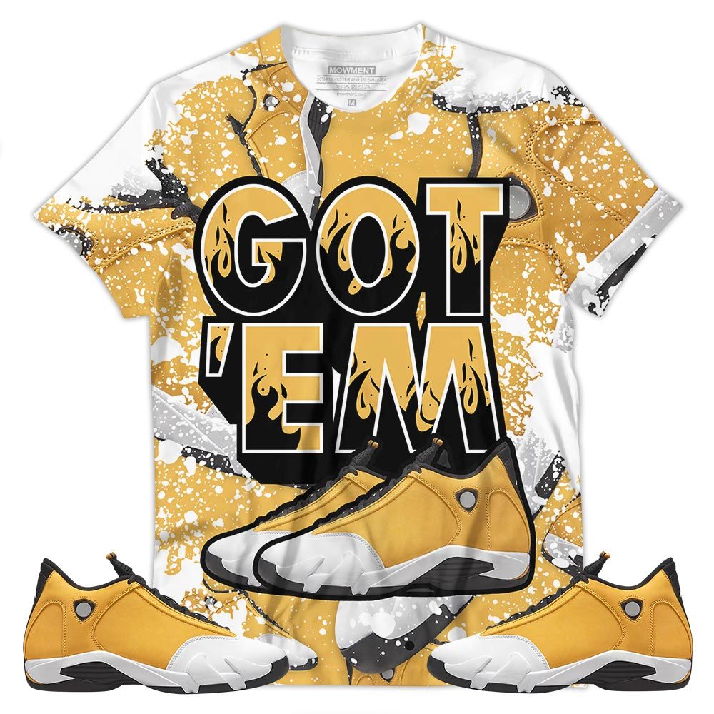 Shoes Got Em Drip Sneaker Shirt Match Retro Ginger 14S, Jordan 14 Retro Light Ginger Hoodie Sweatshirt Tee All Over Print MKO Shirt Shoes Got Em Drip Sneaker Shirt Match Retro Ginger 14S, Jordan 14 Retro Light Ginger Hoodie Sweatshirt Tee All Over Print MKO Shirt