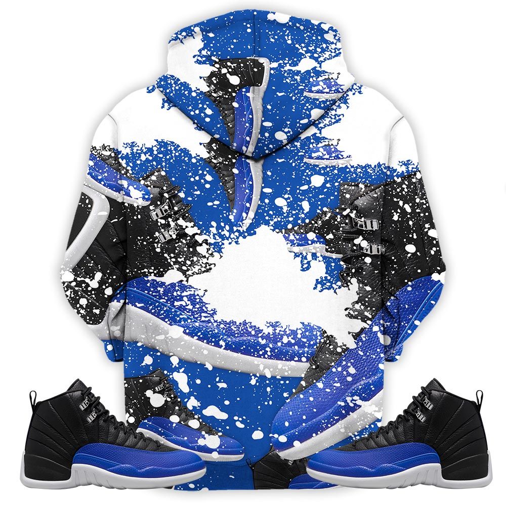 Shoes Got Em Drip Sneaker Shirt Match Retro Hyper Royal 12S, Jordan 12 Hyper Royal Hoodie Sweatshirt Tee All Over Print MKO Shirt