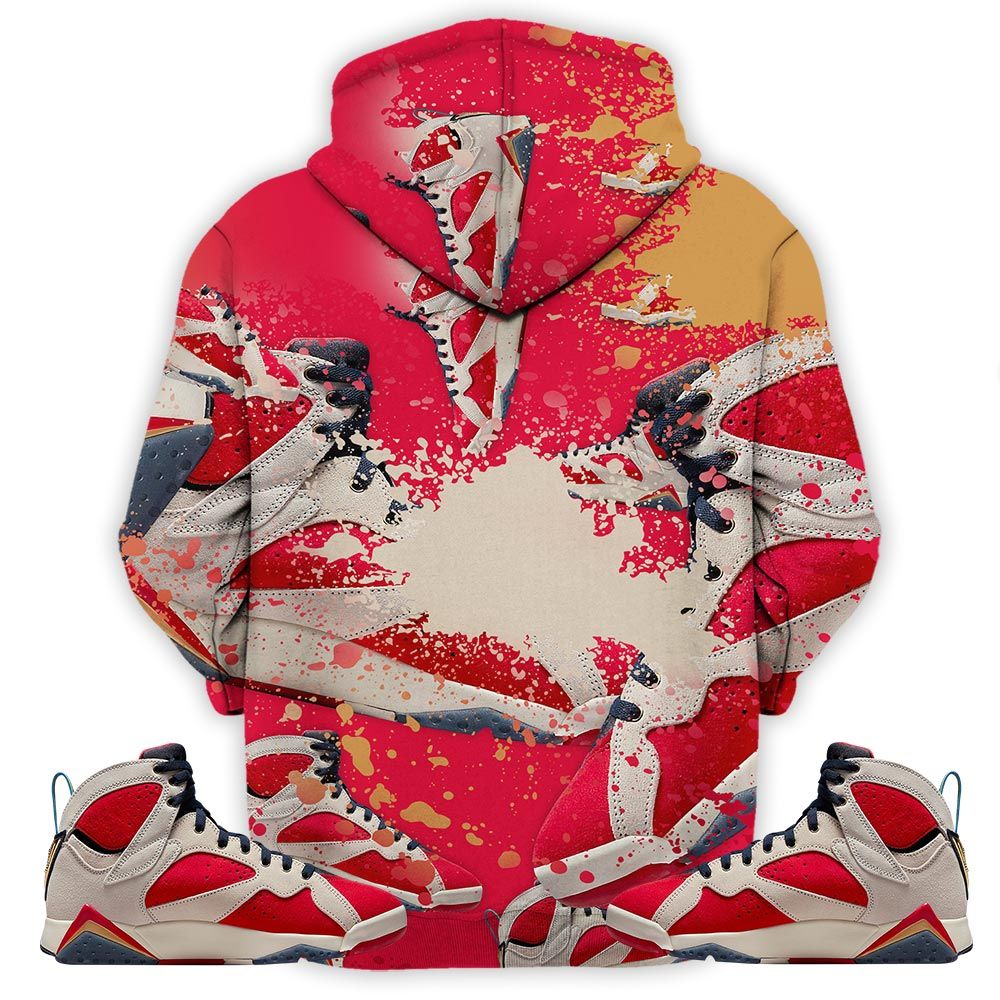 Shoes Got Em Drip Sneaker Shirt Match Retro Trophy Room 7S, Jordan 7 Trophy Room Hoodie Sweatshirt Tee All Over Print MKO Shirt