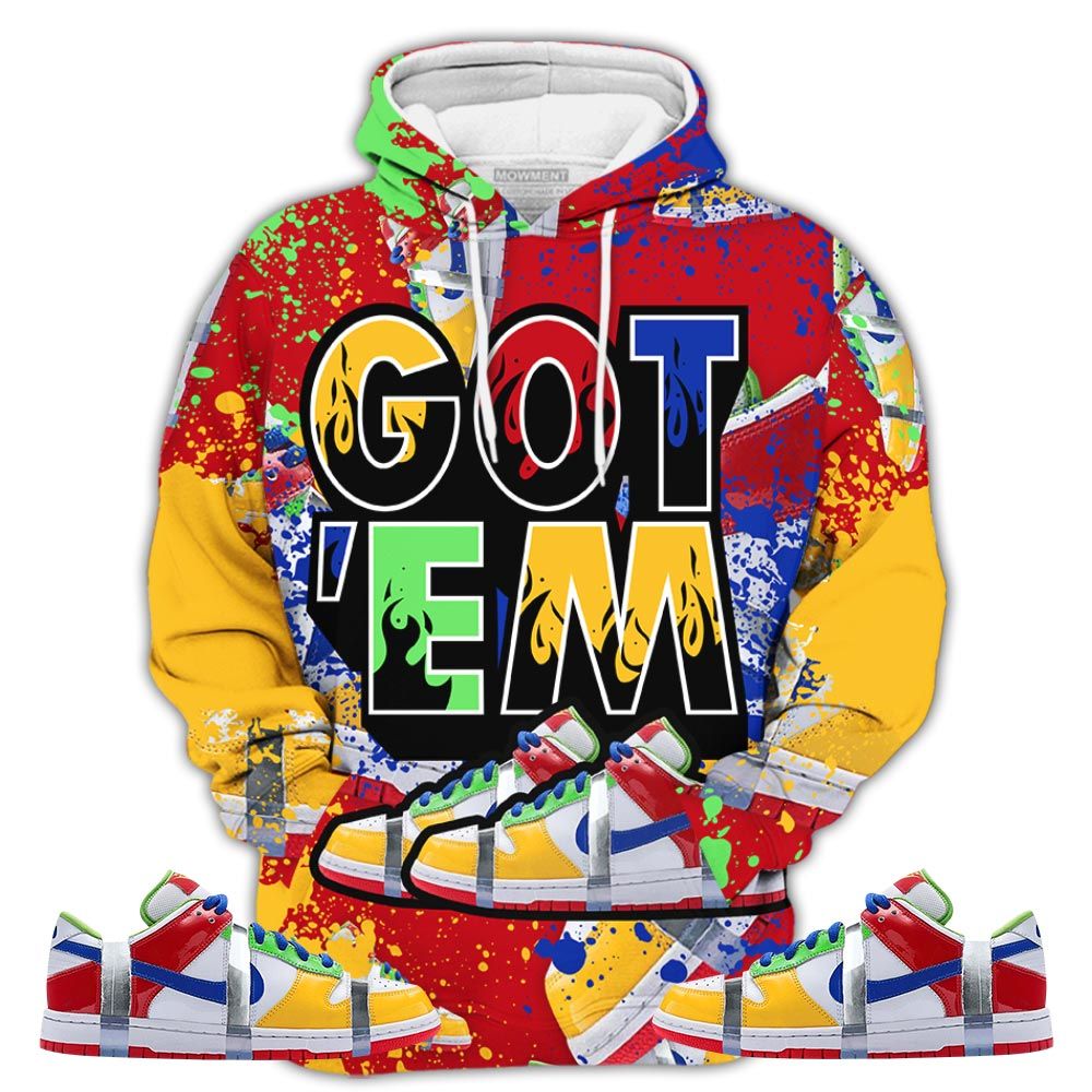 Shoes Got Em Drip Sneaker Shirt Match Sb Dunk Low Ebay, Sb Dunk Low Sandy Hoodie Sweatshirt Tee All Over Print MKO Shirt