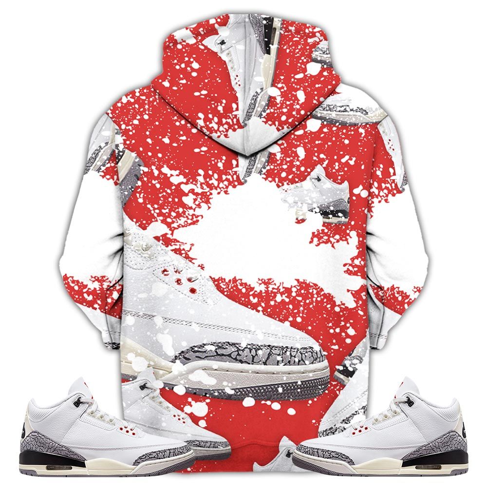 Shoes Got Em Drip Sneaker Shirt Match White Cement 3S, Jordan Retro 3 White Cement Hoodie Sweatshirt Tee All Over Print MKO Shirt