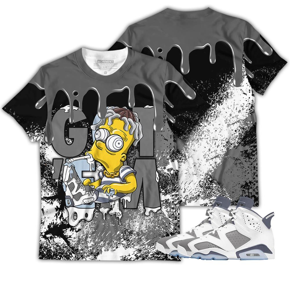 Simpson Got Em 01 Sneaker Shirt Match Retro Cool Grey 6S, Jordan 6 Cool Grey Hoodie Sweatshirt Tee All Over Print MKO Shirt Simpson Got Em 01 Sneaker Shirt Match Retro Cool Grey 6S, Jordan 6 Cool Grey Hoodie Sweatshirt Tee All Over Print MKO Shirt