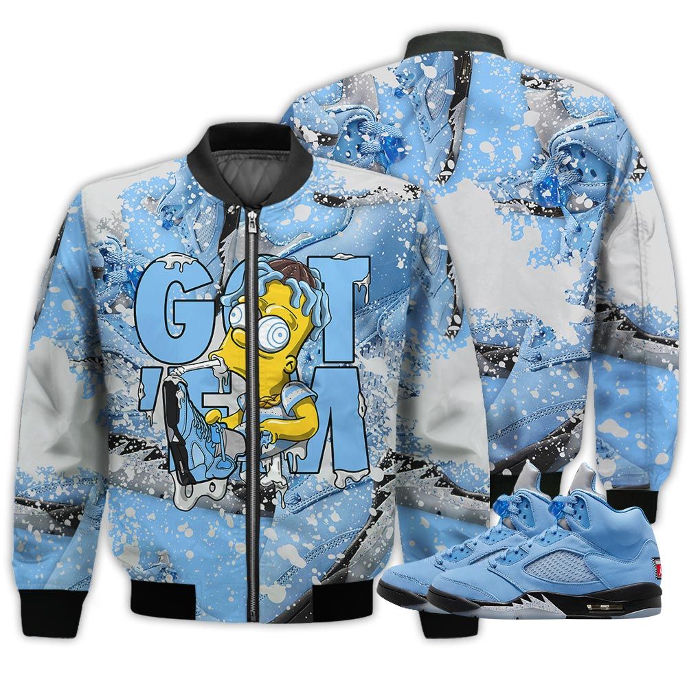 Simpson Got Em 03 Sneaker Shirt Match Retro University Blue 5S, Jordan 5 University Blue Hoodie Sweatshirt Tee All Over Print MKO Shirt Simpson Got Em 03 Sneaker Shirt Match Retro University Blue 5S, Jordan 5 University Blue Hoodie Sweatshirt Tee All Over Print MKO Shirt
