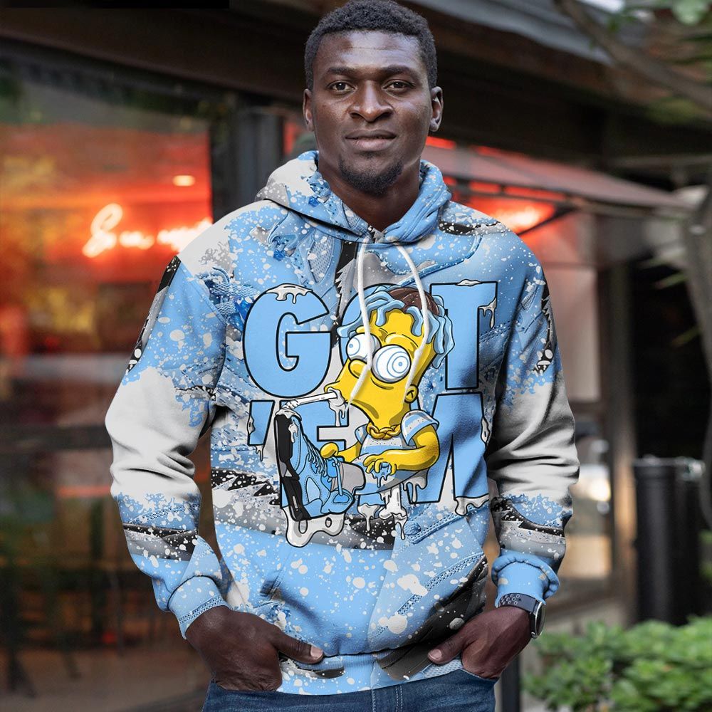 Simpson Got Em 03 Sneaker Shirt Match Retro University Blue 5S, Jordan 5 University Blue Hoodie Sweatshirt Tee All Over Print MKO Shirt Simpson Got Em 03 Sneaker Shirt Match Retro University Blue 5S, Jordan 5 University Blue Hoodie Sweatshirt Tee All Over Print MKO Shirt