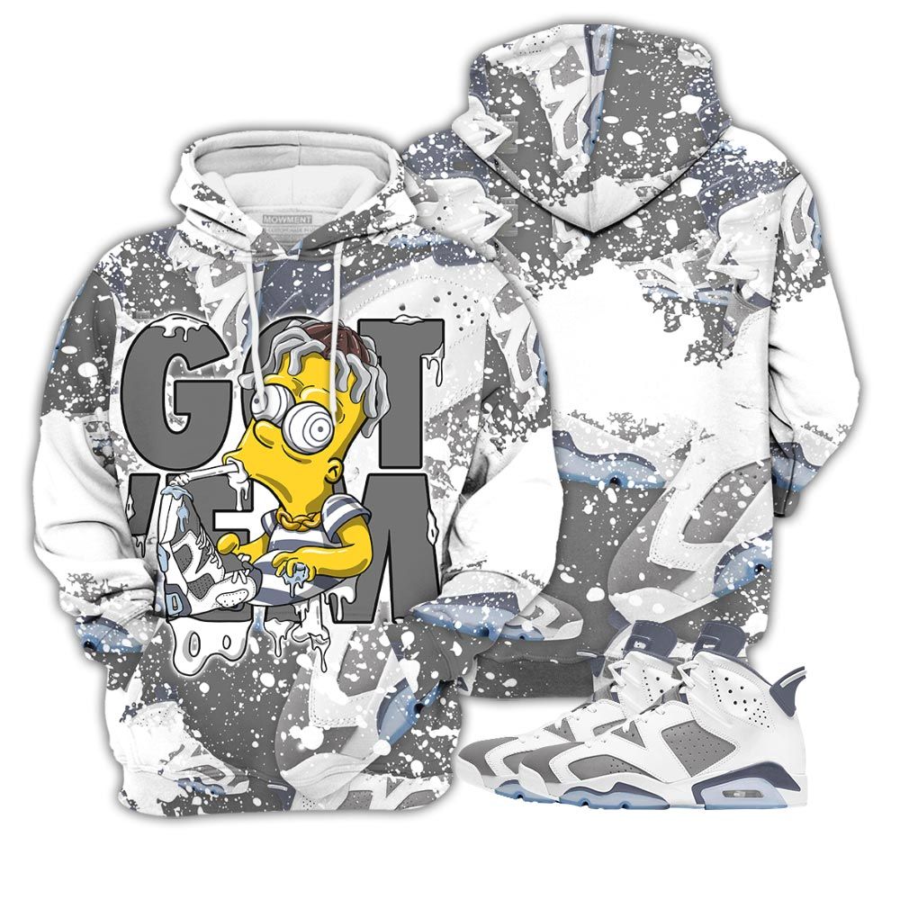 Simpson Got Em 04 Sneaker Shirt Match Retro Cool Grey 6S, Jordan 6 Cool Grey Hoodie Sweatshirt Tee All Over Print MKO Shirt Simpson Got Em 04 Sneaker Shirt Match Retro Cool Grey 6S, Jordan 6 Cool Grey Hoodie Sweatshirt Tee All Over Print MKO Shirt