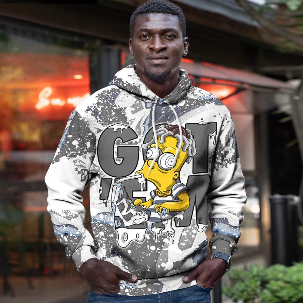 Simpson Got Em 04 Sneaker Shirt Match Retro Cool Grey 6S, Jordan 6 Cool Grey Hoodie Sweatshirt Tee All Over Print MKO Shirt Simpson Got Em 04 Sneaker Shirt Match Retro Cool Grey 6S, Jordan 6 Cool Grey Hoodie Sweatshirt Tee All Over Print MKO Shirt