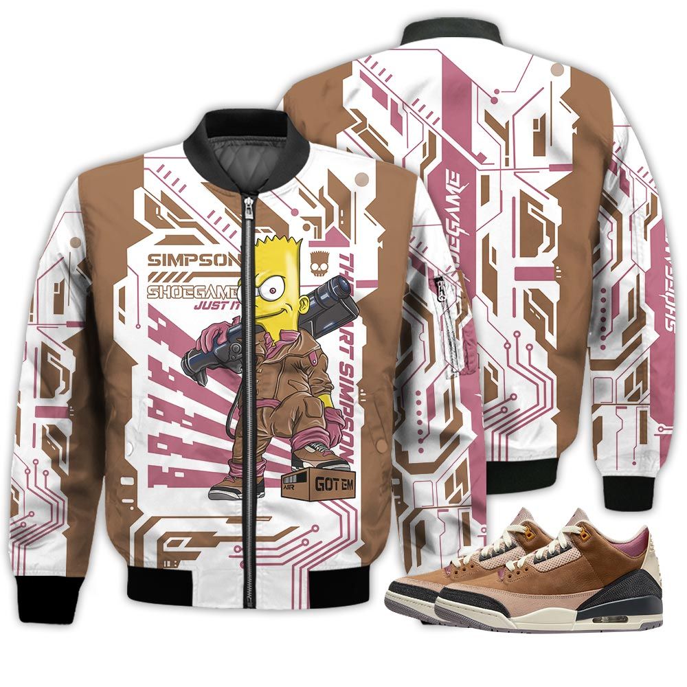 Simpson Shoegame Sneaker Shirt Match Archaeo Brown 3S, Jordan 3 Archaeo Brown Hoodie Sweatshirt Tee All Over Print MKO Shirt Simpson Shoegame Sneaker Shirt Match Archaeo Brown 3S, Jordan 3 Archaeo Brown Hoodie Sweatshirt Tee All Over Print MKO Shirt